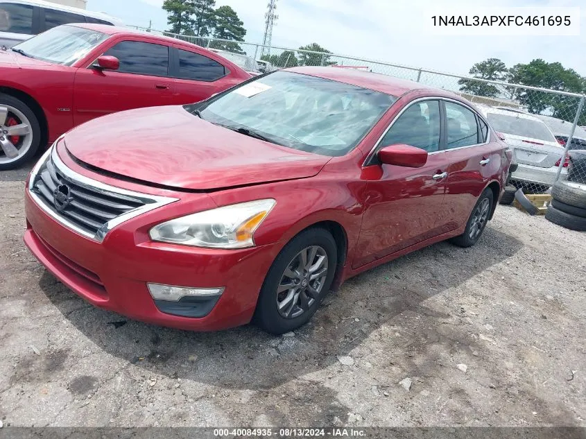 1N4AL3APXFC461695 2015 Nissan Altima 2.5 S