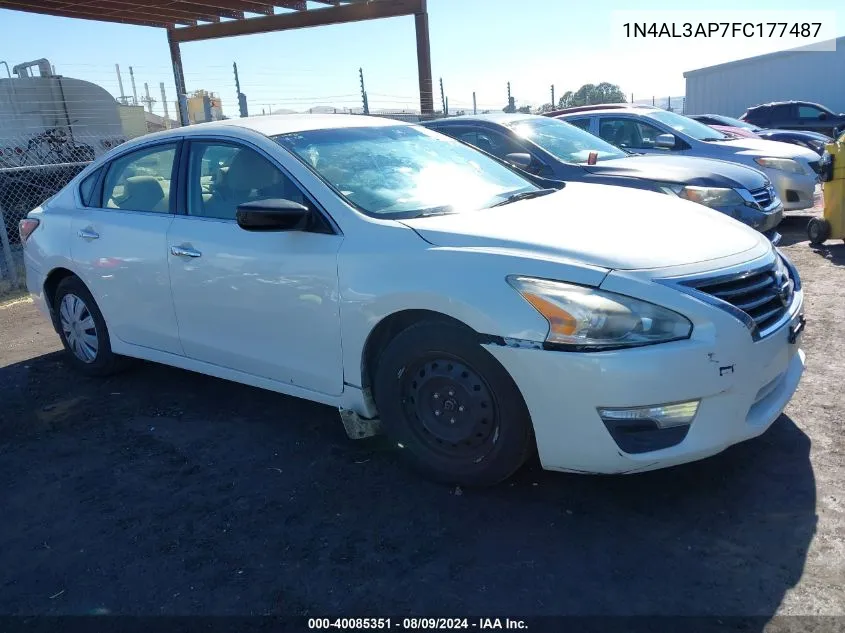 1N4AL3AP7FC177487 2015 Nissan Altima 2.5 S