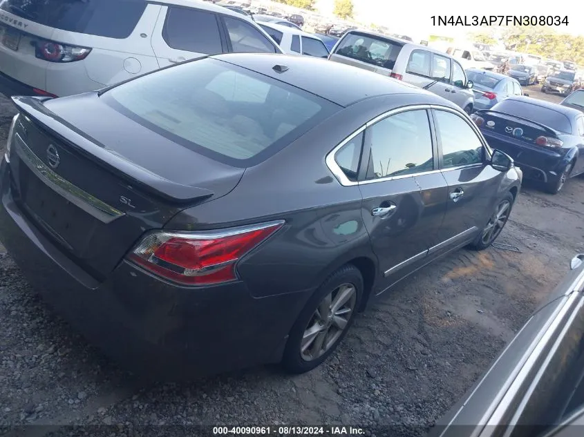 1N4AL3AP7FN308034 2015 Nissan Altima 2.5 Sl