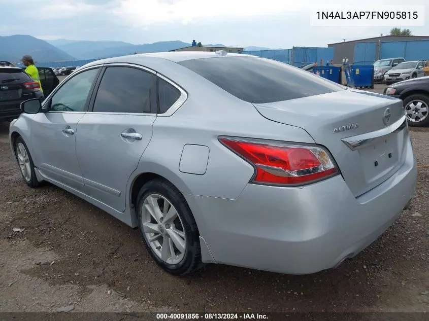 1N4AL3AP7FN905815 2015 Nissan Altima 2.5/S/Sv/Sl