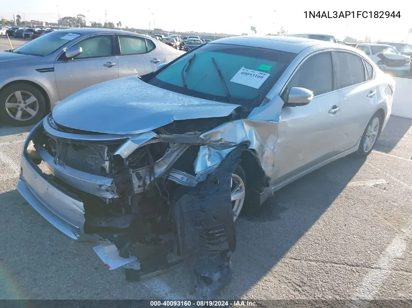 1N4AL3AP1FC182944 2015 Nissan Altima 2.5 Sv