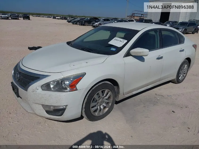 2015 Nissan Altima 2.5/2.5 S/2.5 Sl/2.5 Sv VIN: 1N4AL3AP0FN896388 Lot: 40097813