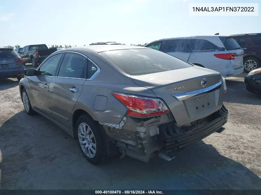 1N4AL3AP1FN372022 2015 Nissan Altima 2.5 S