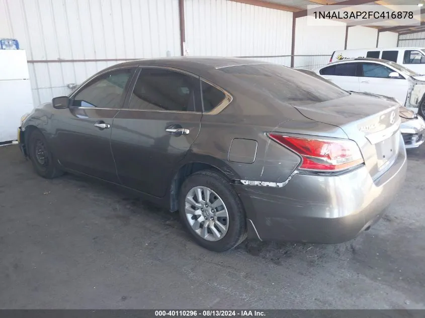 1N4AL3AP2FC416878 2015 Nissan Altima 2.5/2.5 S/2.5 Sl/2.5 Sv