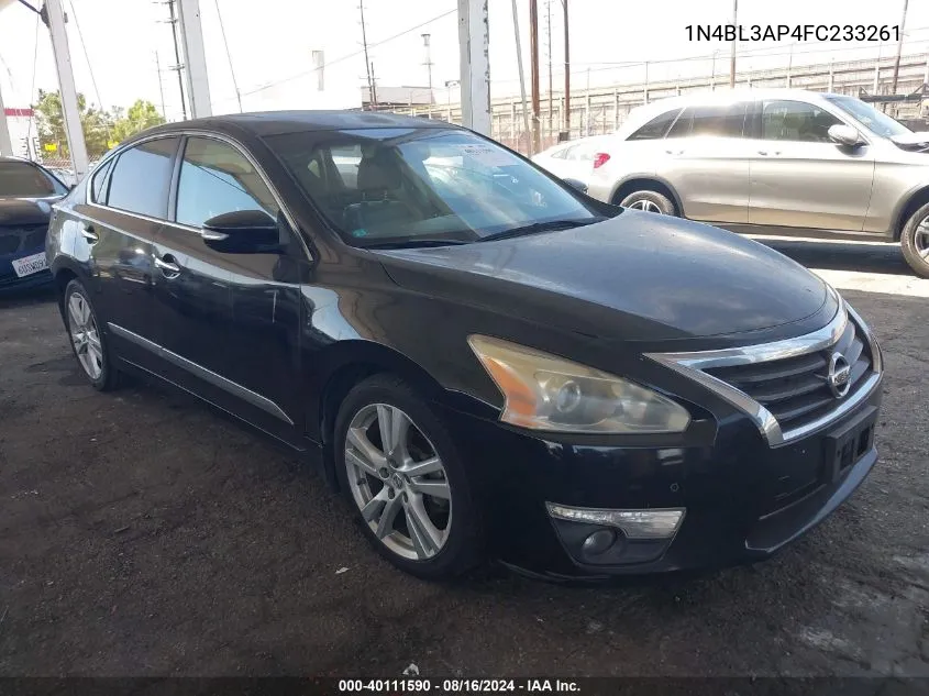 1N4BL3AP4FC233261 2015 Nissan Altima 3.5 Sl