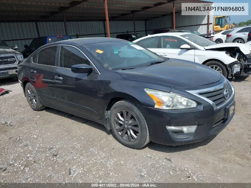 2015 Nissan Altima 2.5 S VIN: 1N4AL3AP1FN896805 Lot: 40115002