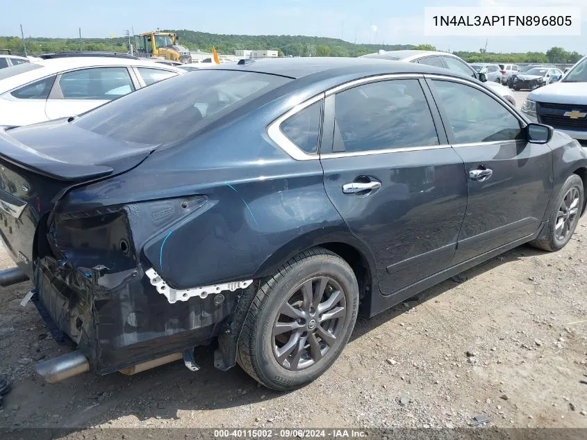 2015 Nissan Altima 2.5 S VIN: 1N4AL3AP1FN896805 Lot: 40115002