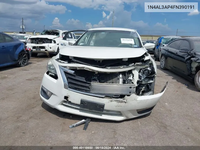 1N4AL3AP4FN390191 2015 Nissan Altima 2.5 S