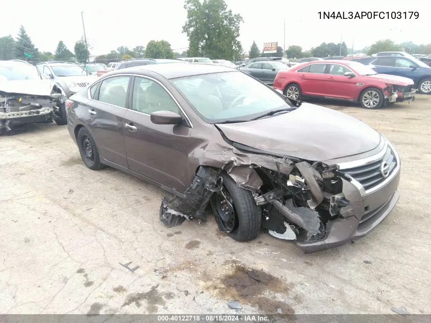 1N4AL3AP0FC103179 2015 Nissan Altima 2.5 S