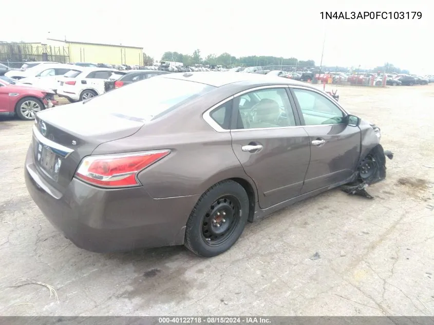 1N4AL3AP0FC103179 2015 Nissan Altima 2.5 S