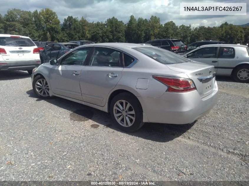 1N4AL3AP1FC426267 2015 Nissan Altima 2.5 Sv