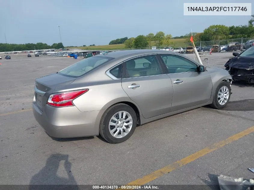 1N4AL3AP2FC117746 2015 Nissan Altima 2.5/S/Sv/Sl