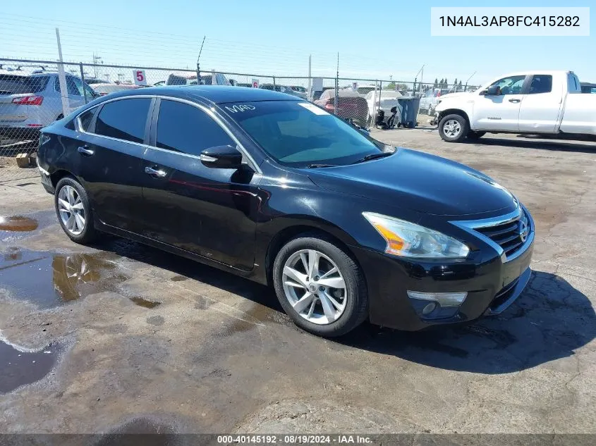 2015 Nissan Altima 2.5 Sv VIN: 1N4AL3AP8FC415282 Lot: 40145192