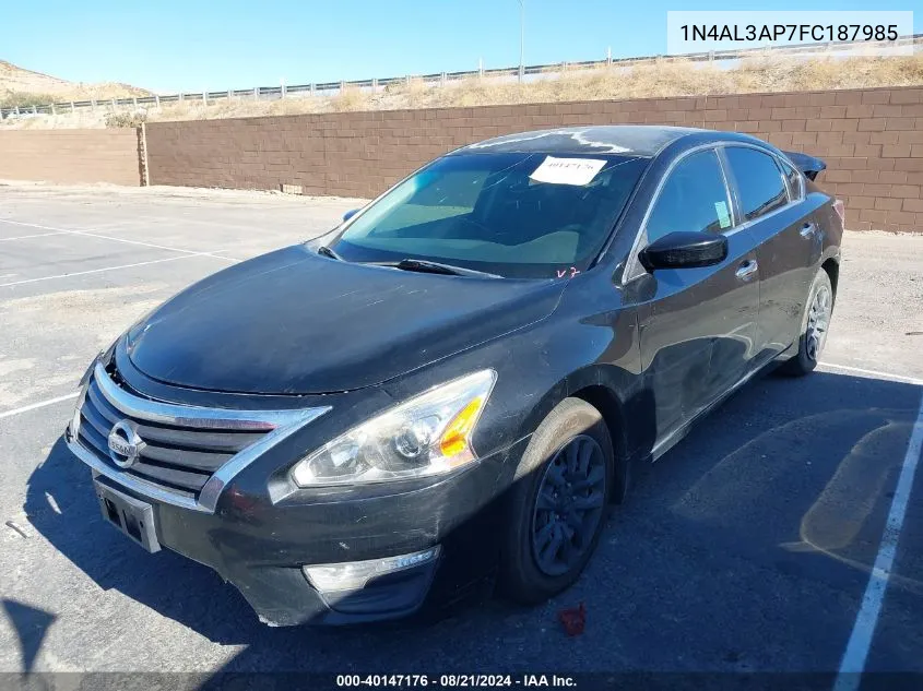 1N4AL3AP7FC187985 2015 Nissan Altima 2.5/S/Sv/Sl