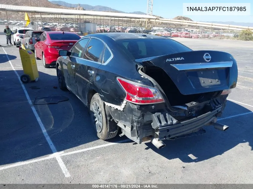 1N4AL3AP7FC187985 2015 Nissan Altima 2.5/S/Sv/Sl