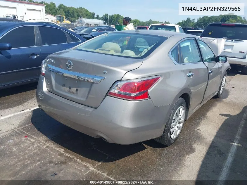 1N4AL3AP2FN329566 2015 Nissan Altima 2.5/2.5 S/2.5 Sl/2.5 Sv