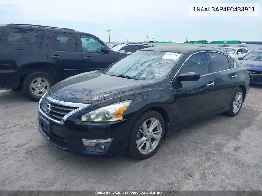 2015 Nissan Altima 2.5/S/Sv/Sl VIN: 1N4AL3AP4FC433911 Lot: 40152548