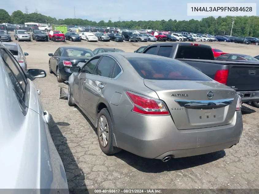 1N4AL3AP9FN384628 2015 Nissan Altima 2.5/S/Sv/Sl