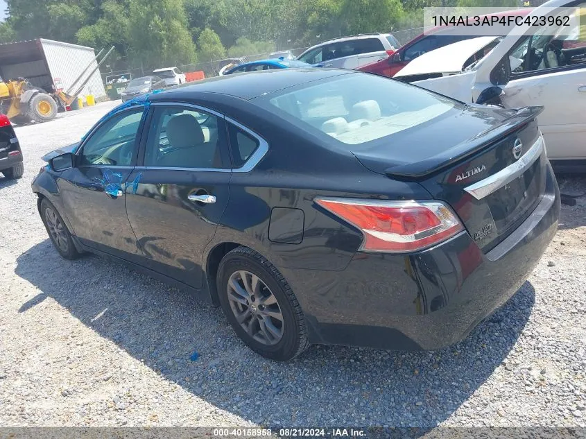 2015 Nissan Altima 2.5/S/Sv/Sl VIN: 1N4AL3AP4FC423962 Lot: 40158958