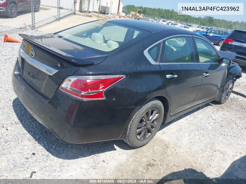 1N4AL3AP4FC423962 2015 Nissan Altima 2.5/S/Sv/Sl