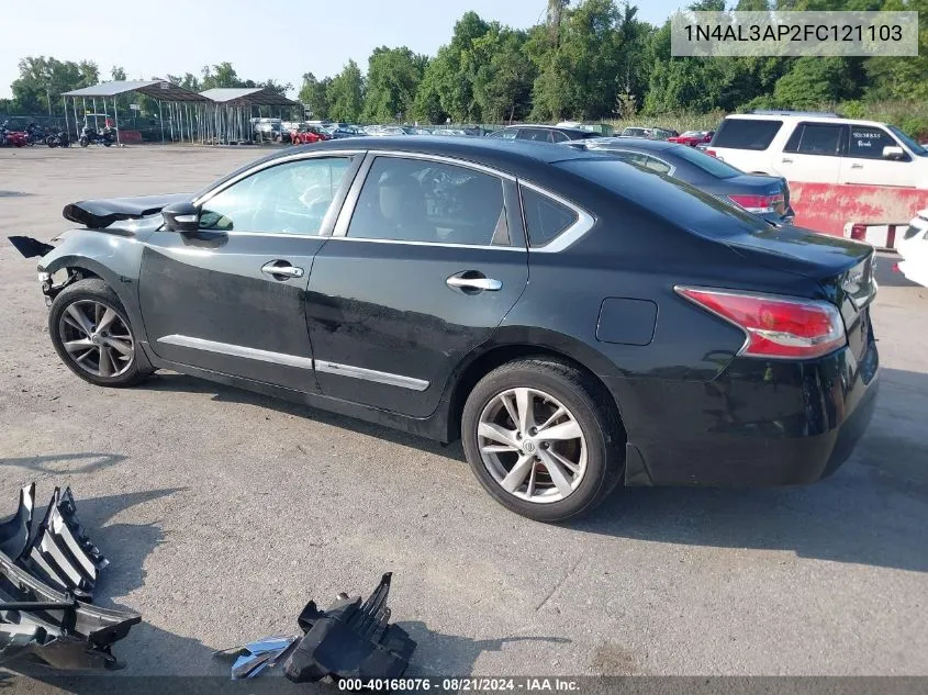 1N4AL3AP2FC121103 2015 Nissan Altima 2.5/S/Sv/Sl