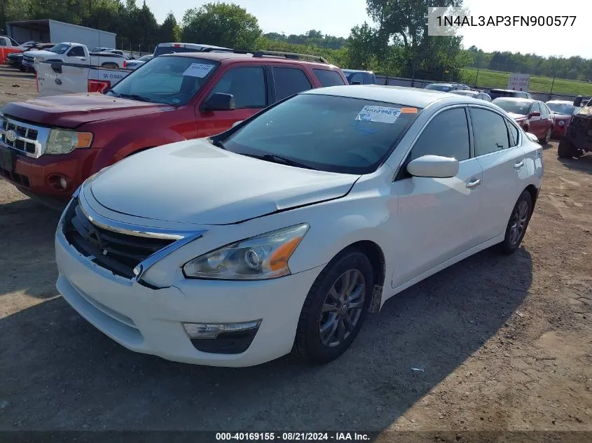 2015 Nissan Altima 2.5 S VIN: 1N4AL3AP3FN900577 Lot: 40169155