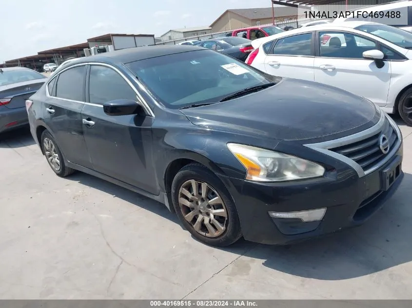 2015 Nissan Altima 2.5 S VIN: 1N4AL3AP1FC469488 Lot: 40169515