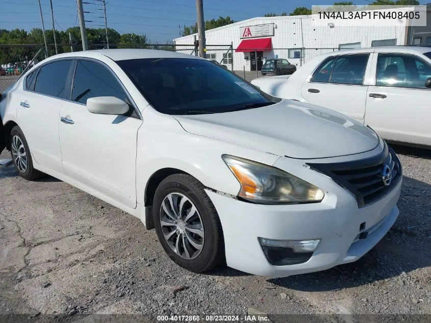 1N4AL3AP1FN408405 2015 Nissan Altima 2.5 S