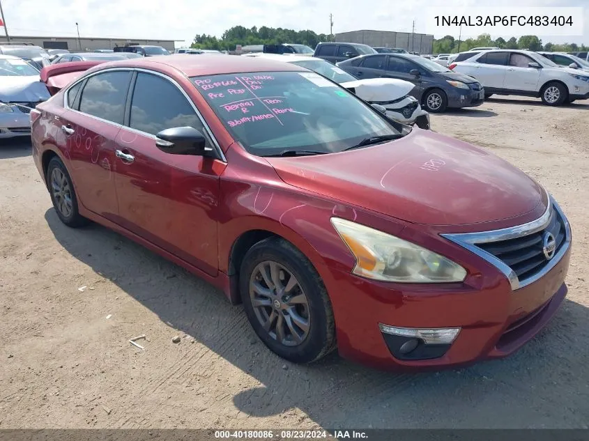 2015 Nissan Altima 2.5 S VIN: 1N4AL3AP6FC483404 Lot: 40180086