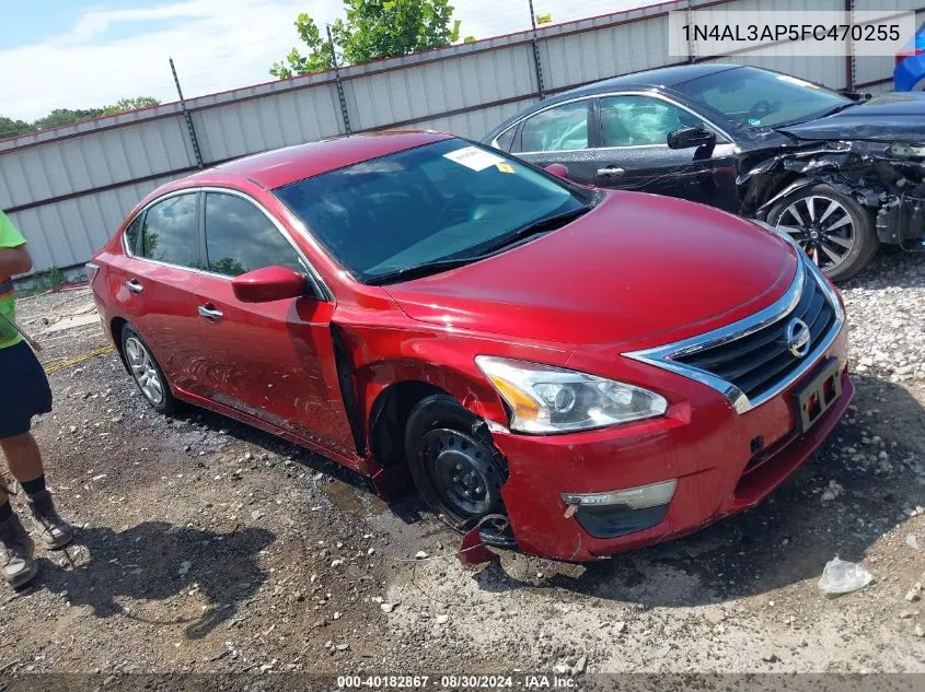 2015 Nissan Altima 2.5 S VIN: 1N4AL3AP5FC470255 Lot: 40182867