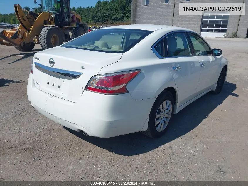 2015 Nissan Altima 2.5 S VIN: 1N4AL3AP9FC272519 Lot: 40185415