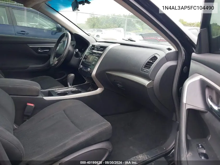 1N4AL3AP5FC104490 2015 Nissan Altima 2.5 Sv