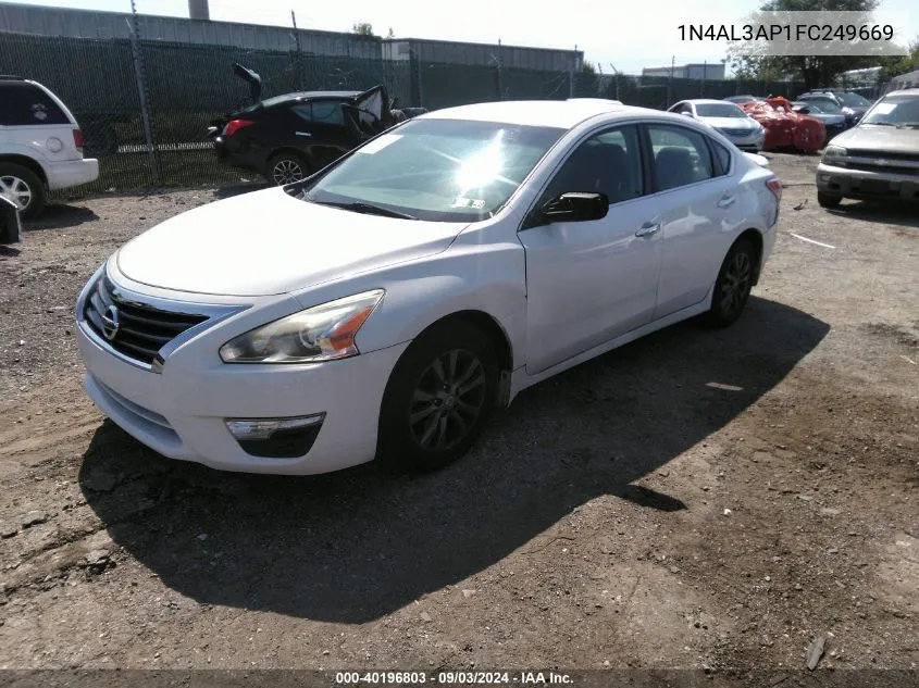 1N4AL3AP1FC249669 2015 Nissan Altima 2.5 S