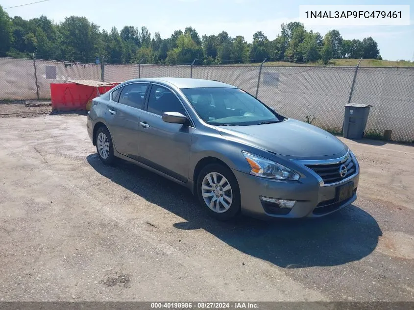 2015 Nissan Altima 2.5 S VIN: 1N4AL3AP9FC479461 Lot: 40198986