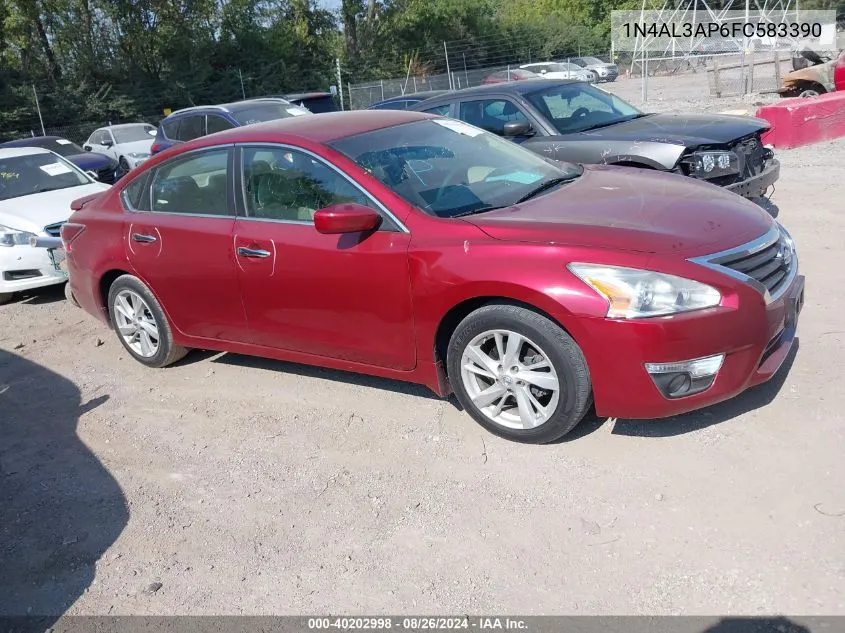 1N4AL3AP6FC583390 2015 Nissan Altima 2.5 Sv