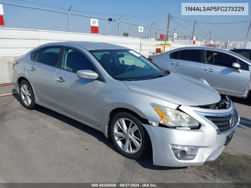 2015 Nissan Altima 2.5 Sv VIN: 1N4AL3AP5FC273229 Lot: 40208500