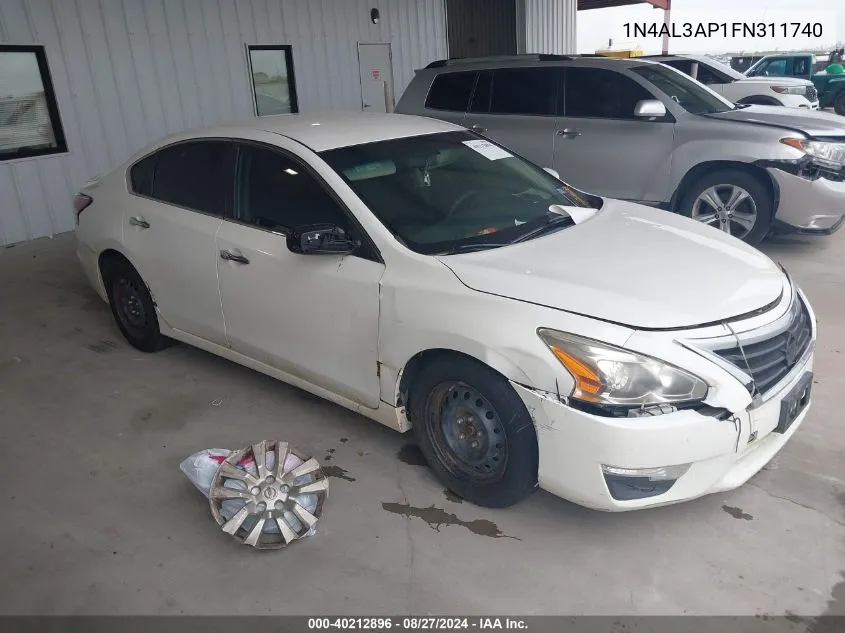 1N4AL3AP1FN311740 2015 Nissan Altima 2.5/2.5 S/2.5 Sl/2.5 Sv