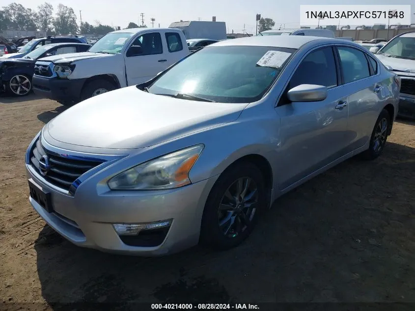 1N4AL3APXFC571548 2015 Nissan Altima 2.5 S