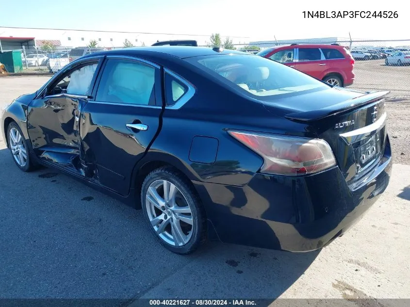 1N4BL3AP3FC244526 2015 Nissan Altima 3.5 Sl