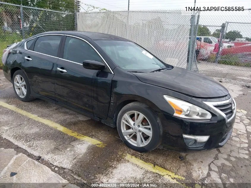 2015 Nissan Altima 2.5 Sv VIN: 1N4AL3AP9FC585585 Lot: 40224328