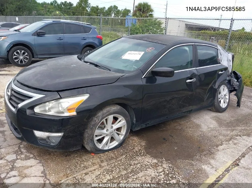 2015 Nissan Altima 2.5 Sv VIN: 1N4AL3AP9FC585585 Lot: 40224328