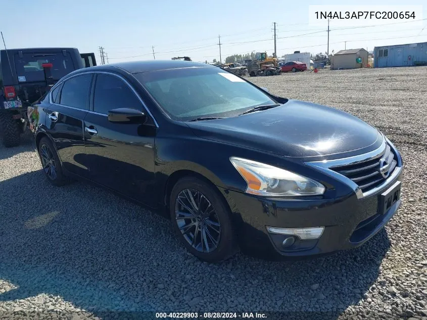 2015 Nissan Altima 2.5/2.5 S/2.5 Sl/2.5 Sv VIN: 1N4AL3AP7FC200654 Lot: 40229903