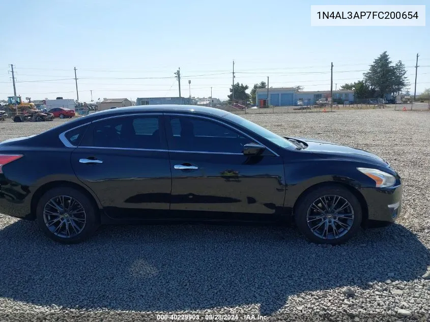 2015 Nissan Altima 2.5/2.5 S/2.5 Sl/2.5 Sv VIN: 1N4AL3AP7FC200654 Lot: 40229903