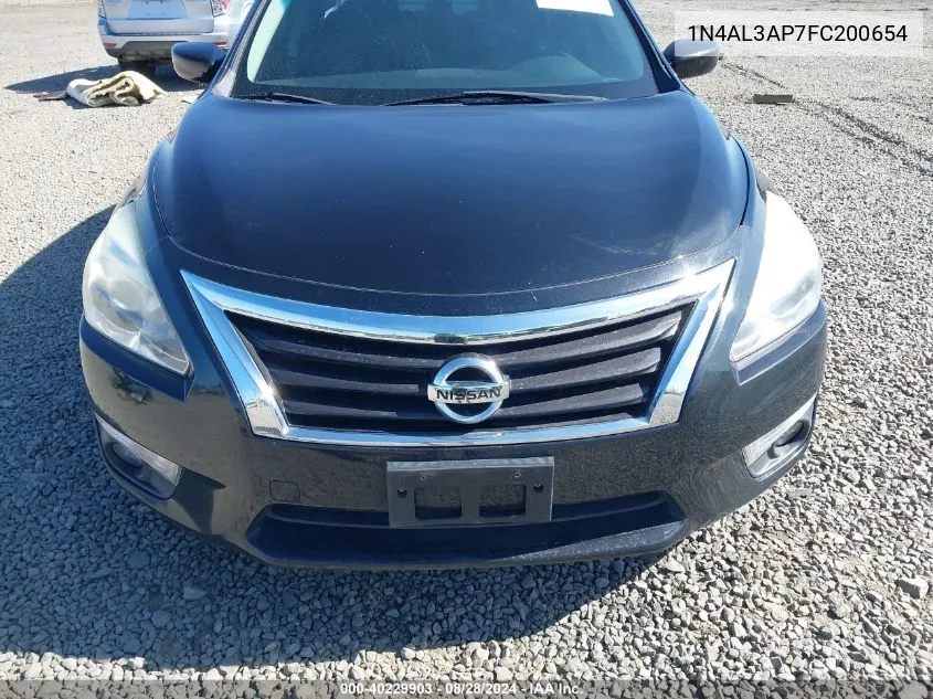 2015 Nissan Altima 2.5/2.5 S/2.5 Sl/2.5 Sv VIN: 1N4AL3AP7FC200654 Lot: 40229903