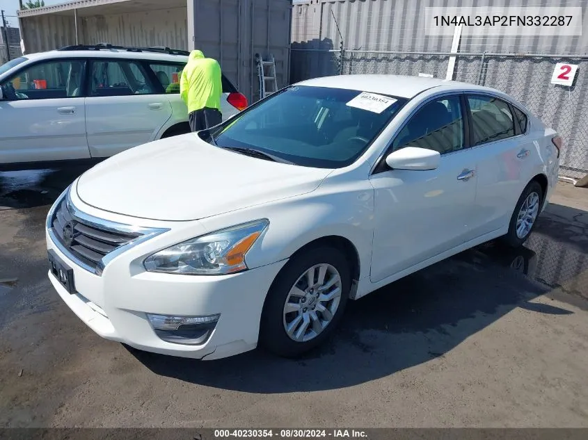 1N4AL3AP2FN332287 2015 Nissan Altima 2.5/2.5 S/2.5 Sl/2.5 Sv