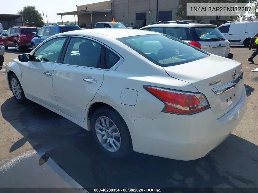 1N4AL3AP2FN332287 2015 Nissan Altima 2.5/2.5 S/2.5 Sl/2.5 Sv