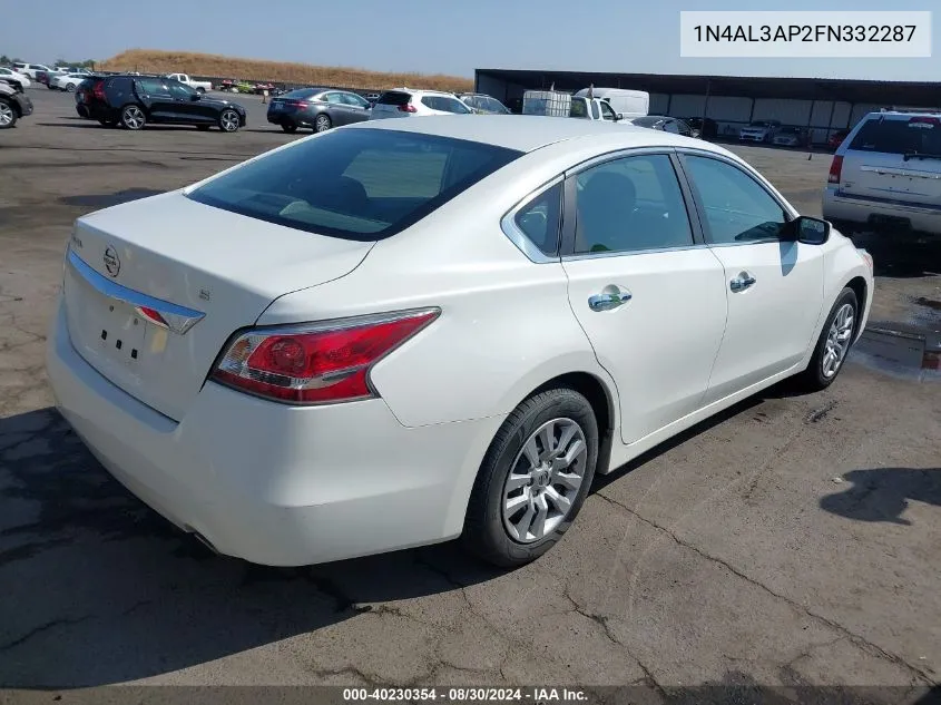 1N4AL3AP2FN332287 2015 Nissan Altima 2.5/2.5 S/2.5 Sl/2.5 Sv