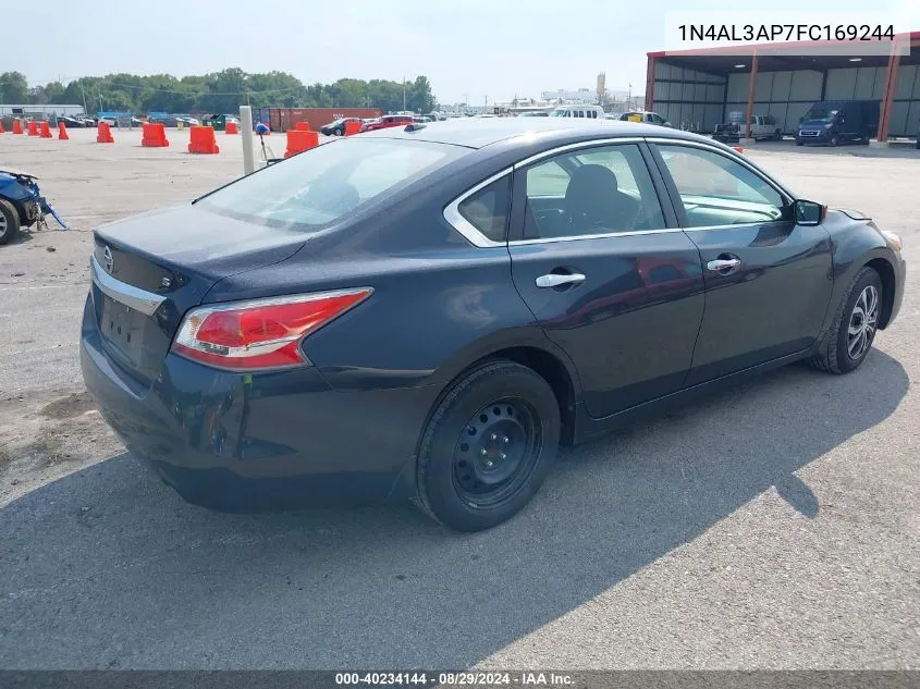 2015 Nissan Altima 2.5 S VIN: 1N4AL3AP7FC169244 Lot: 40234144