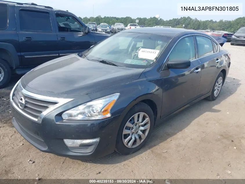 1N4AL3AP8FN301805 2015 Nissan Altima 2.5/2.5 S/2.5 Sl/2.5 Sv