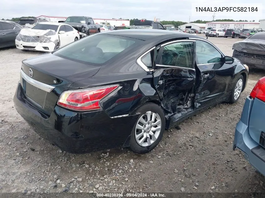 2015 Nissan Altima 2.5 S VIN: 1N4AL3AP9FC582184 Lot: 40238396